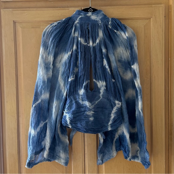 Jen’s Pirate Booty Techno Top blue tie dye - Picture 8 of 8